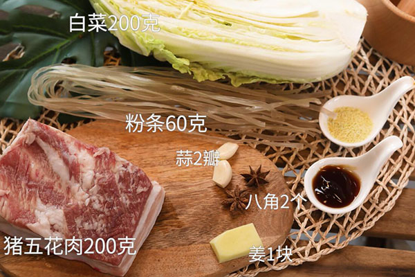 白菜猪肉炖粉条的做法 白菜猪肉炖粉条怎么做