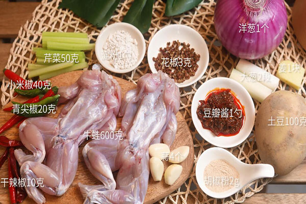 干锅牛蛙的做法 干锅牛蛙的家常做法