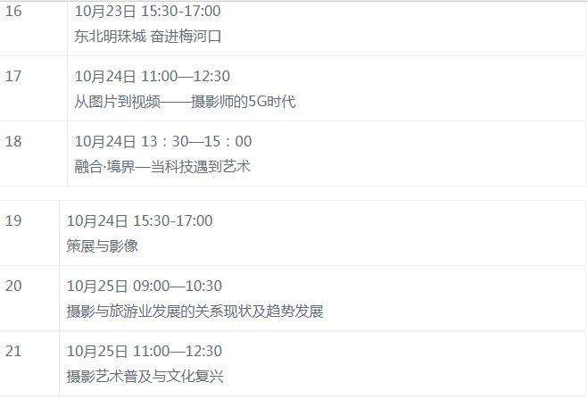北京国际摄影周2019时间+日程安排