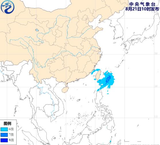 2020年8号台风巴威路径实时发布系统 预计23日生成或影响江苏山东