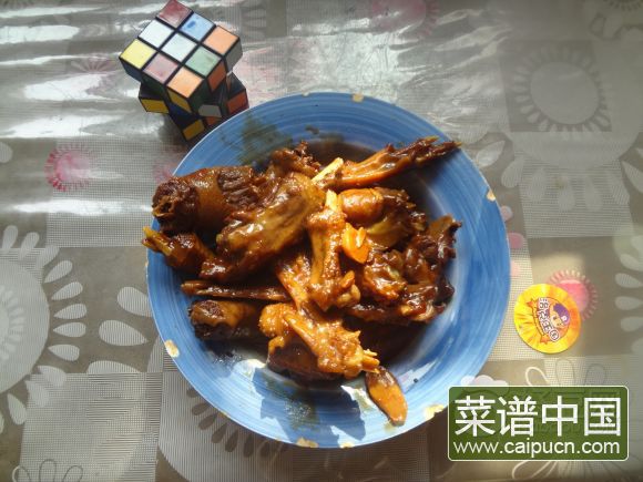红烧鹅肉
