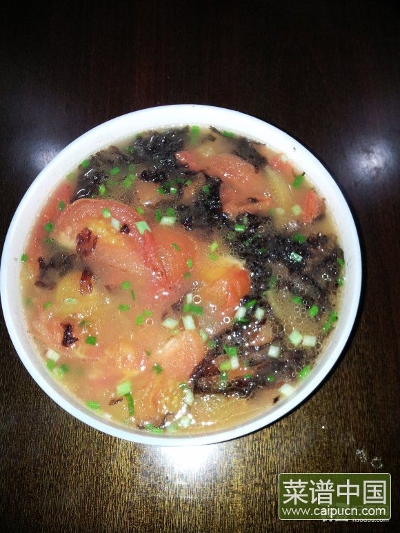 番茄紫菜汤