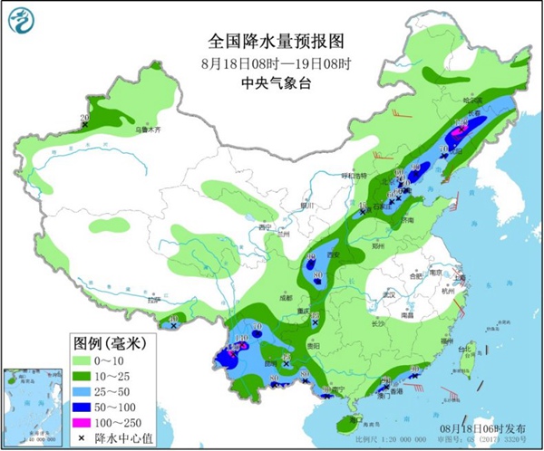 北方雨水频繁相扰 南方高温持续发力