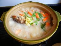鱼虾豆腐煲的做法步骤16