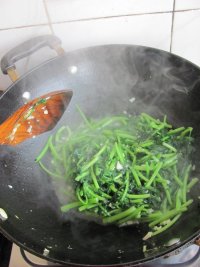 蒜泥茼蒿的做法步骤7