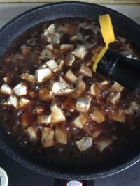 蟹肉烩豆腐的做法步骤9