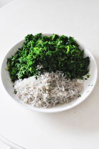农家荠菜盒子的做法步骤2