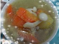 甘蔗胡萝卜菌菇排骨汤的做法步骤5
