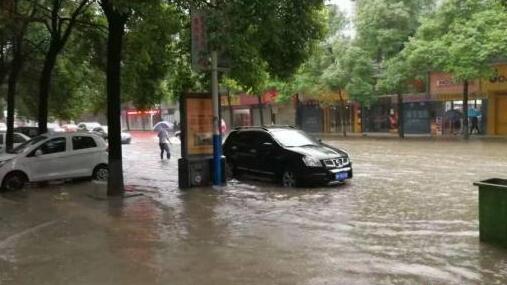 湖南多地发布洪水蓝色预警 浏阳市局地降雨量达178毫米