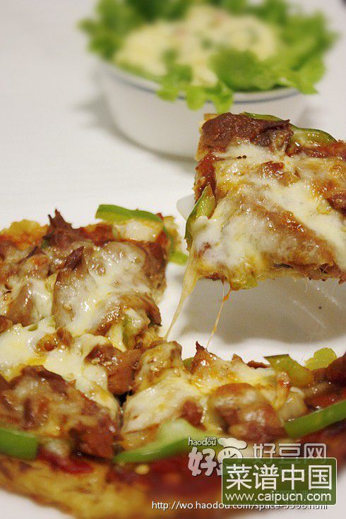 土豆饼底金枪鱼匹萨