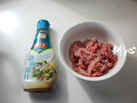 发菜肉片粥的做法步骤2