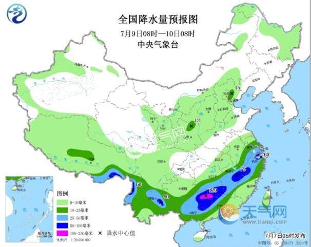 华北黄淮强对流气温下降13℃ 江西福建等南方地区有强降雨