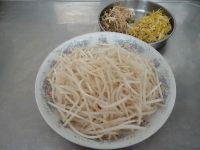 炒蓝白线的做法步骤2