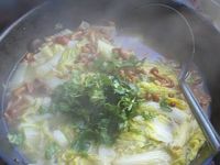 滑子菇炖白菜的做法步骤8