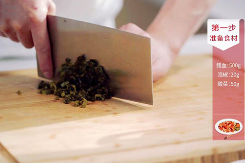 酸菜猪血的做法 家常酸菜猪血做法大全