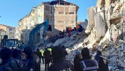 土耳其东部发生里氏5级地震 目前暂无人员伤亡报告