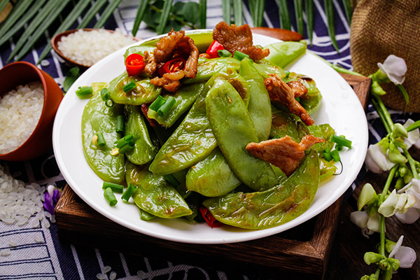 刀豆怎么炒 刀豆炒肉片的做法