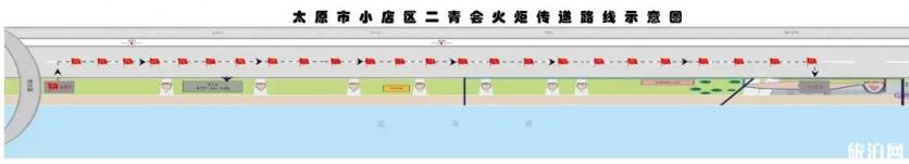 2019太原二青会火炬传递路线 2019太原二青会火炬传递路线