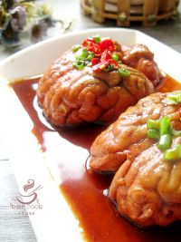 酱猪脑的做法步骤7