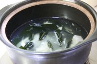 蛤蜊海带豆腐汤的做法步骤8