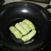 熟馅白菜卷的做法步骤9