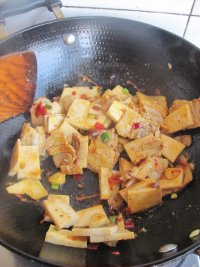干锅千叶豆腐的做法步骤7