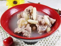 扁豆麦冬煲排骨的做法步骤8