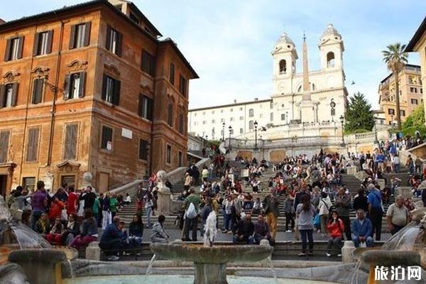 西班牙台阶在哪里 西班牙台阶不可以坐吗