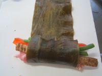鸡肉昆布卷的做法步骤12