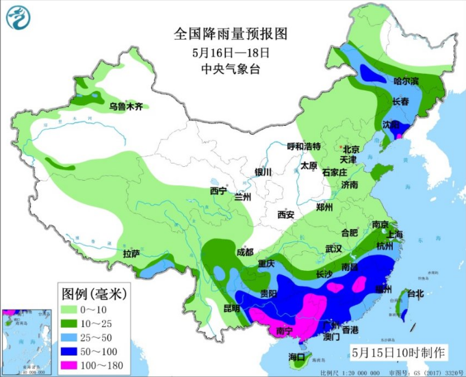 强降雨将席卷全国！江淮黄淮警惕暴雨雷暴