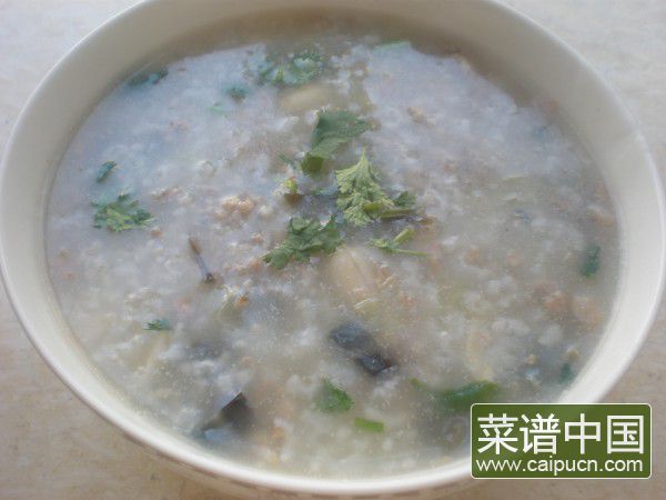 皮蛋瘦肉粥