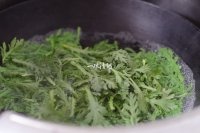 凉拌蒿菜的做法步骤4