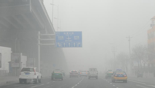 注意保暖！江苏徐州淮安等地明天有中度霾 周一冷空气来袭驱霾降温