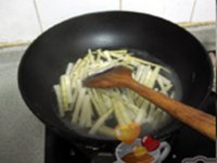 豆豉笋尖的做法步骤2