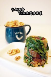 核桃海蜇拌菠菜的做法步骤9