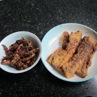 咸茄子蒸熏肉的做法步骤4