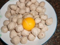 茄汁肉圆的做法步骤2
