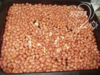 抹茶花生牛轧糖的做法步骤1