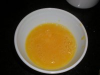 北极虾荠菜炖蛋的做法步骤4