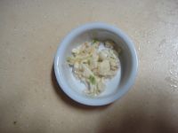 油面筋塞肉烩白菜的做法步骤4