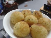 双蛋煎饭的做法步骤9