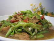芸豆炒肉的做法步骤5
