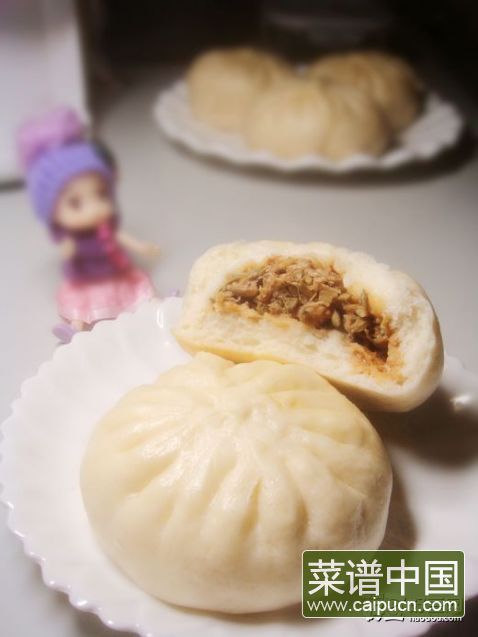 猪肉槐花大包子