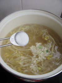 韩式豆芽汤的做法步骤10