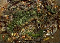 香椿煎泥鳅的做法步骤11