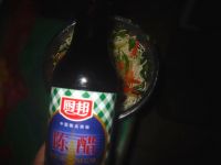 陈醋鲍鱼汁拌黄面的做法步骤6