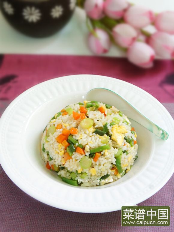 杂蔬炒饭