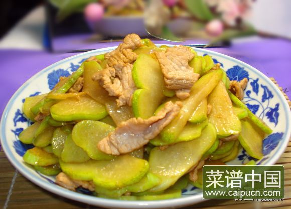 佛手炒肉片