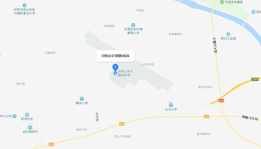 日照机场在哪里
