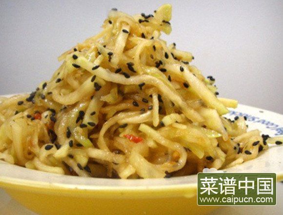 香拌辣味大头菜